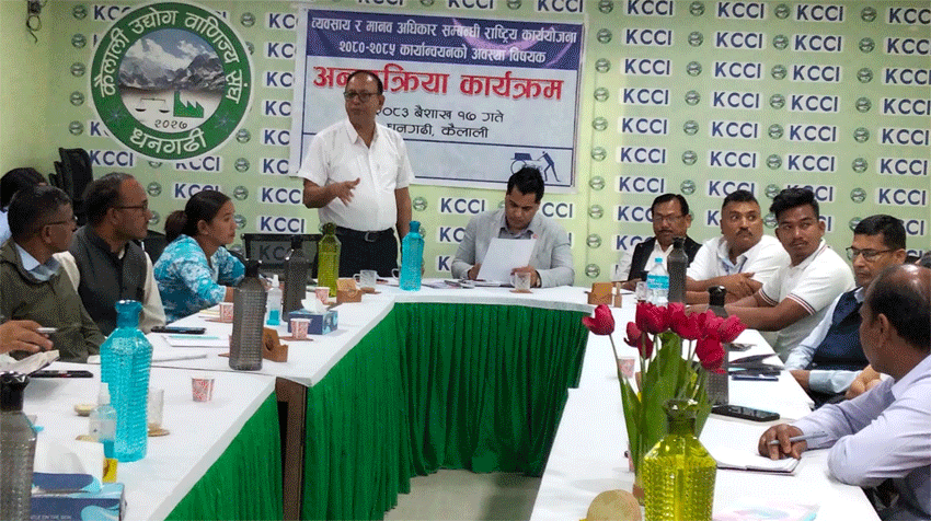 व्यावसायिक सुरक्षाके माग