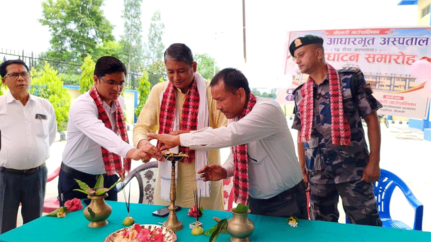 कैलारी गाउँपालिकामे बनल १५ शैय्याके अस्पताल सञ्चालनमे