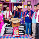 दृष्टि फाउन्डेसनमे खाद्यान्न तथा शैक्षिक सामग्री सहयोग   
