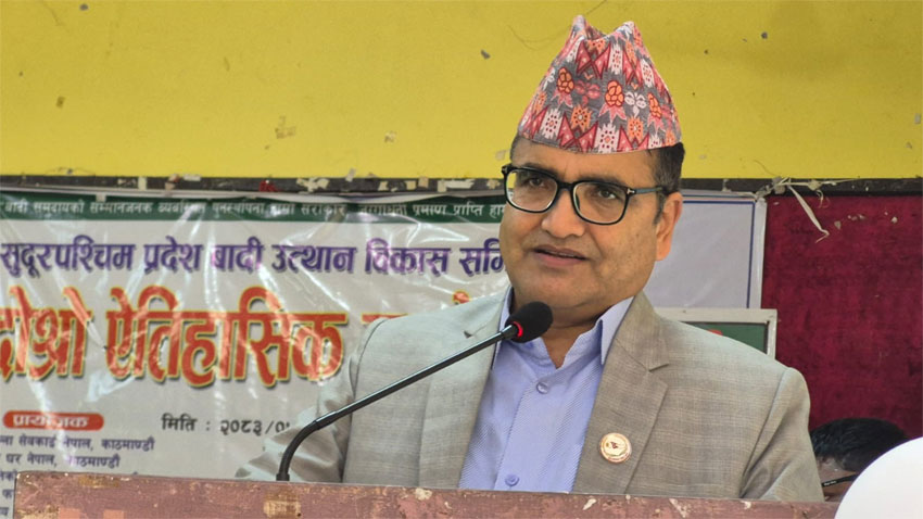 बादी ओ दलित समुदायके अधिकार सुनिश्चित कैना सरकार गम्भीर बा ः मुख्यमन्त्री भट्ट