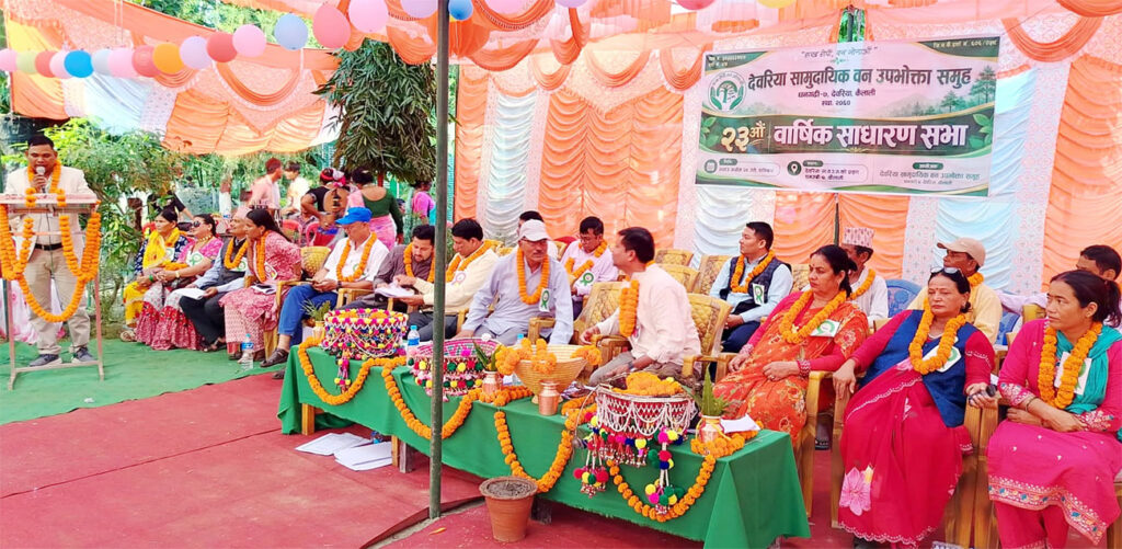 वनसंगे संस्कृति संरक्षणमे योगदान